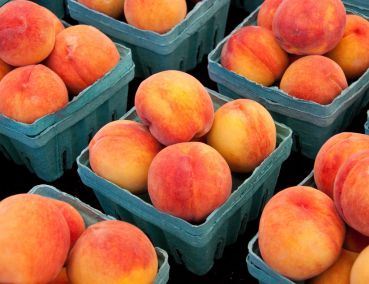 National Peach Day peaches